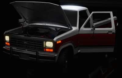 1984款福特F-150 XLT汽车