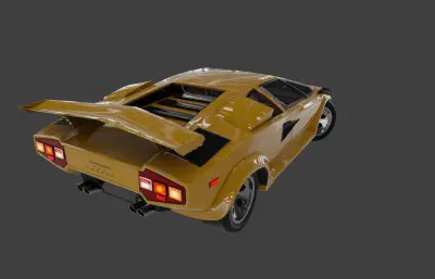 兰博基尼 Countach LP400跑车汽车