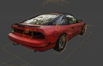 1993款日产240SX汽车