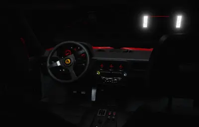 1984款法拉利288 GTO汽车blender模型