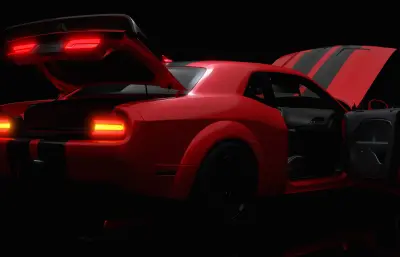 2022款道奇挑战者地狱猫Redeye汽车