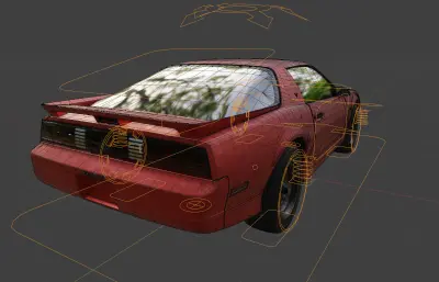 1987款庞蒂亚克Trans AM GTA汽车