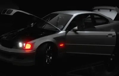 宝马BMW M3 GTR汽车