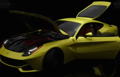 2012款法拉利F12berlinetta汽车
