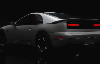 日产 300ZX (Z32) 汽车blender模型