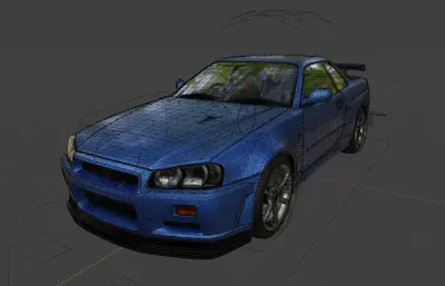 日产 Skyline GT-R R34汽车