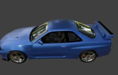 日产 Skyline GT-R R34汽车