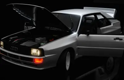 1983款奥迪Quattro汽车