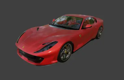 2017款法拉利812 Superfast汽车
