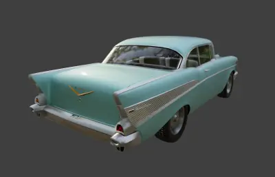 1957 年雪佛兰贝尔艾尔老爷车