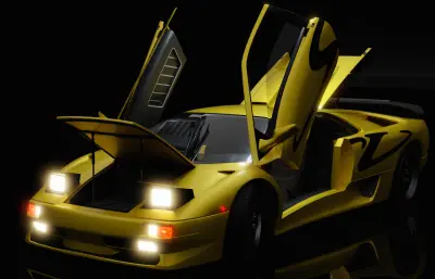 1997款兰博基尼Diablo汽车