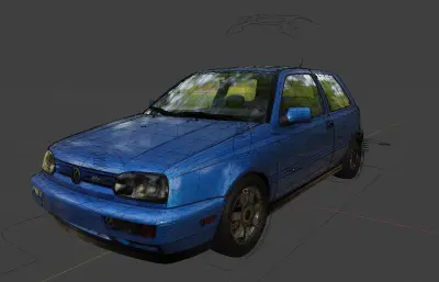 1998款大众高尔夫GTI VR6汽车