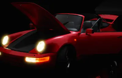 1989款保时捷964 Targa汽车