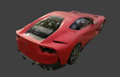 2017款法拉利812 Superfast汽车
