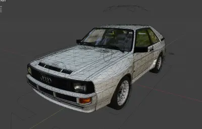 1983款奥迪Quattro汽车