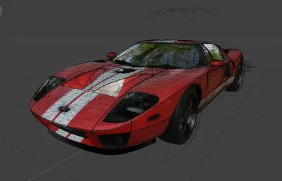 2005款福特GT汽车