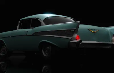 1957 年雪佛兰贝尔艾尔老爷车