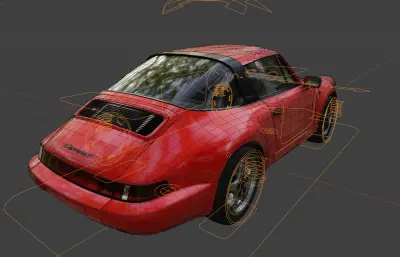 1989款保时捷964 Targa汽车