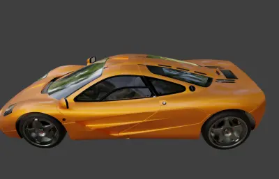 迈凯伦F1轿跑blender模型
