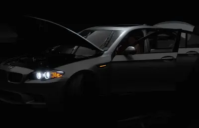宝马BMW M5 F10汽车