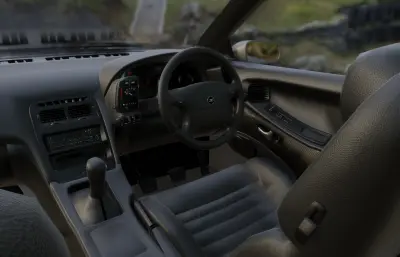 日产 300ZX (Z32) 汽车blender模型