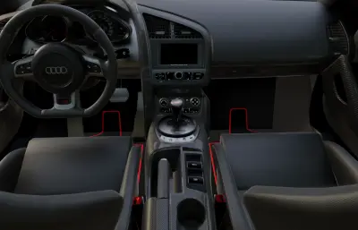 2012款奥迪R8 GT汽车