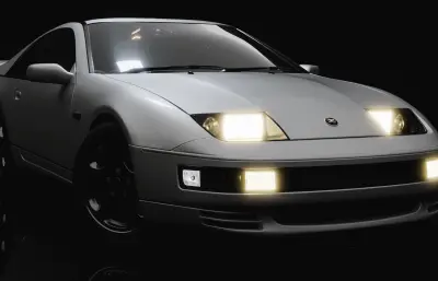 日产 300ZX (Z32) 汽车blender模型