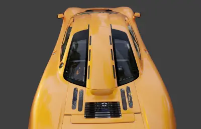 迈凯伦F1轿跑blender模型