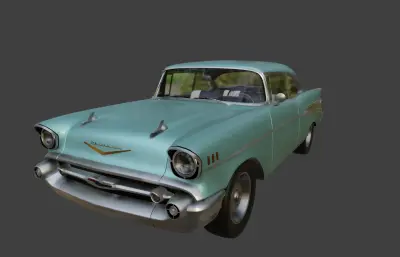 1957 年雪佛兰贝尔艾尔老爷车