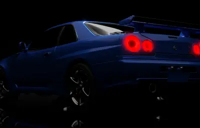 日产 Skyline GT-R R34汽车