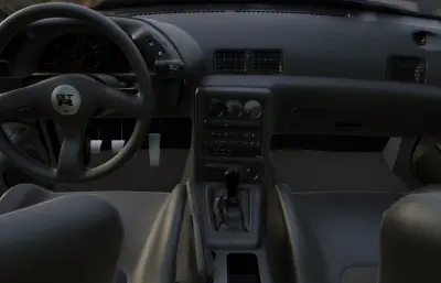 日产 Skyline GT-R R32汽车blender模型