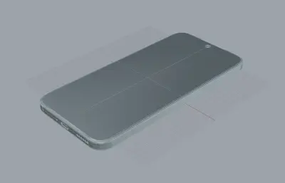 华为nova 16手机外观rhino模型