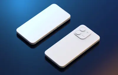 Redmi Note 17 Pro Plus 5G手机外观rhino模型