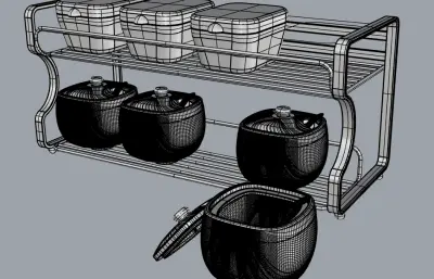 调料罐 调料收纳 厨房用品