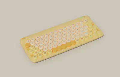 软萌可爱键盘 卡通键盘