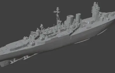 g3型战列巡洋舰（1975 18英寸MK.II舰炮版本，精模）