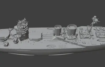 g3型战列巡洋舰（1975 18英寸MK.II舰炮版本，精模）