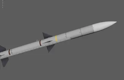 空空导弹 挂载导弹 aim-120制导导弹