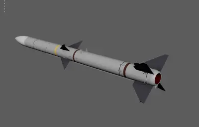 空空导弹 挂载导弹 aim-120制导导弹