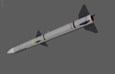 空空导弹 挂载导弹 aim-120制导导弹