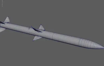 空空导弹 挂载导弹 aim-120制导导弹