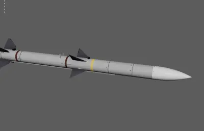 空空导弹 挂载导弹 aim-120制导导弹