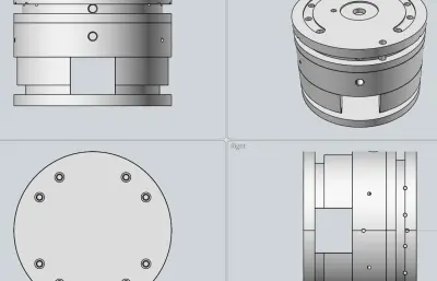 桶盖模具设计