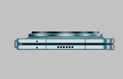 vivo X Fold6手机外观C4D,KEYSHOT模型
