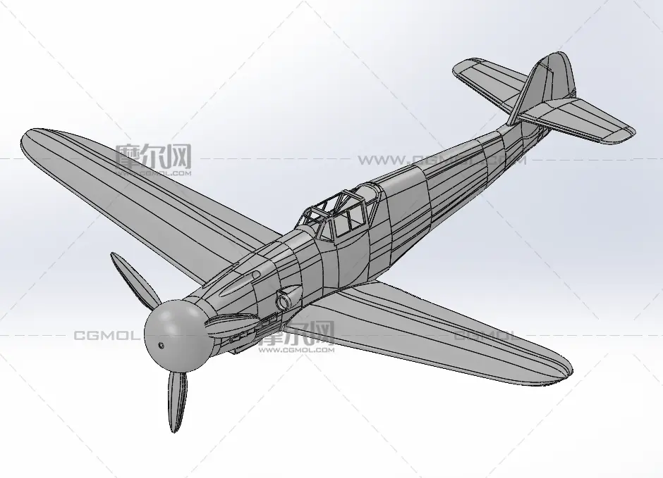 梅塞施密特 BF 109 V1飞机模型