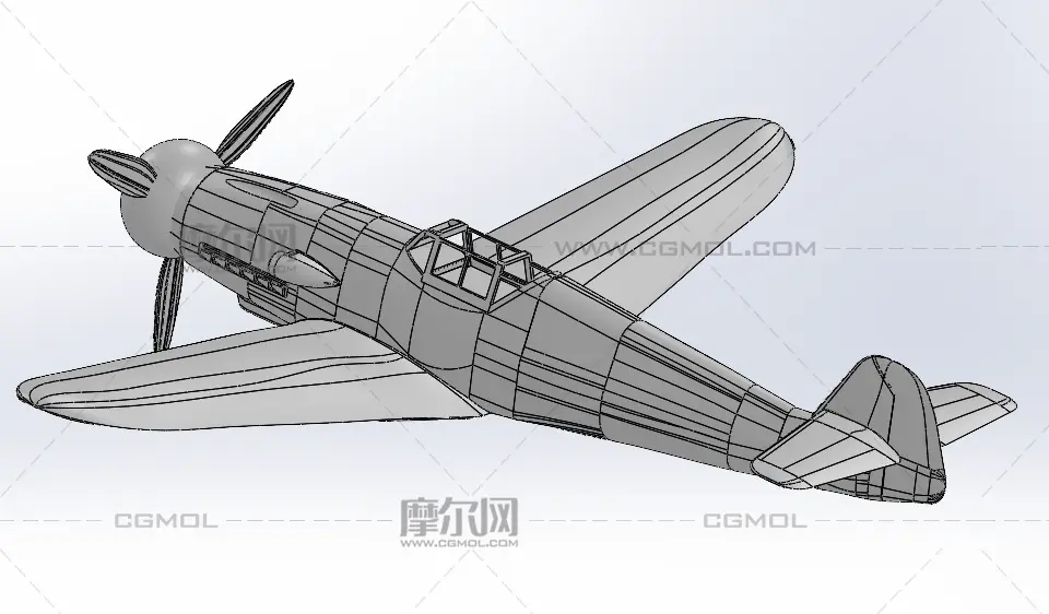 梅塞施密特 BF 109 V1飞机模型