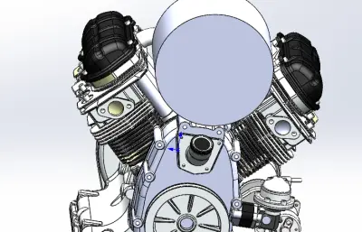 ZAZ 965发动机模型