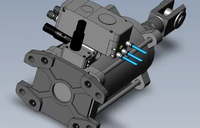 200x200线性执行器模型