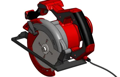 手工线锯整体+拆解结构solidworks模型