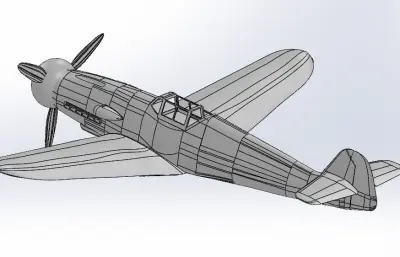 梅塞施密特 BF 109 V1飞机模型